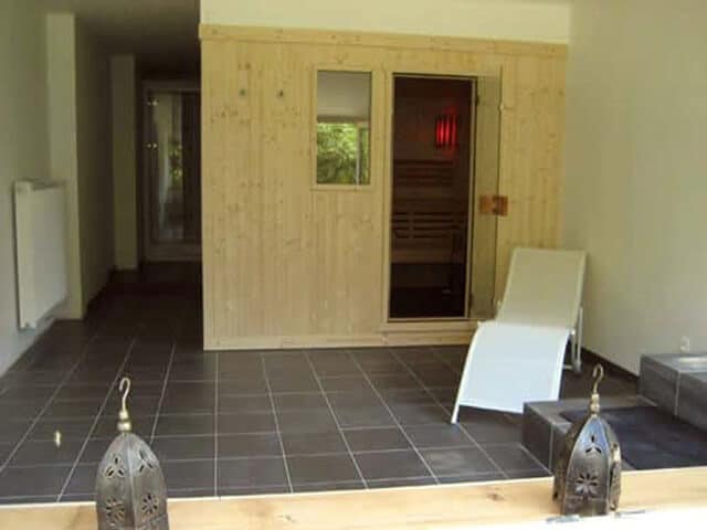 Gîte in Chiny wellness ruimte met sauna